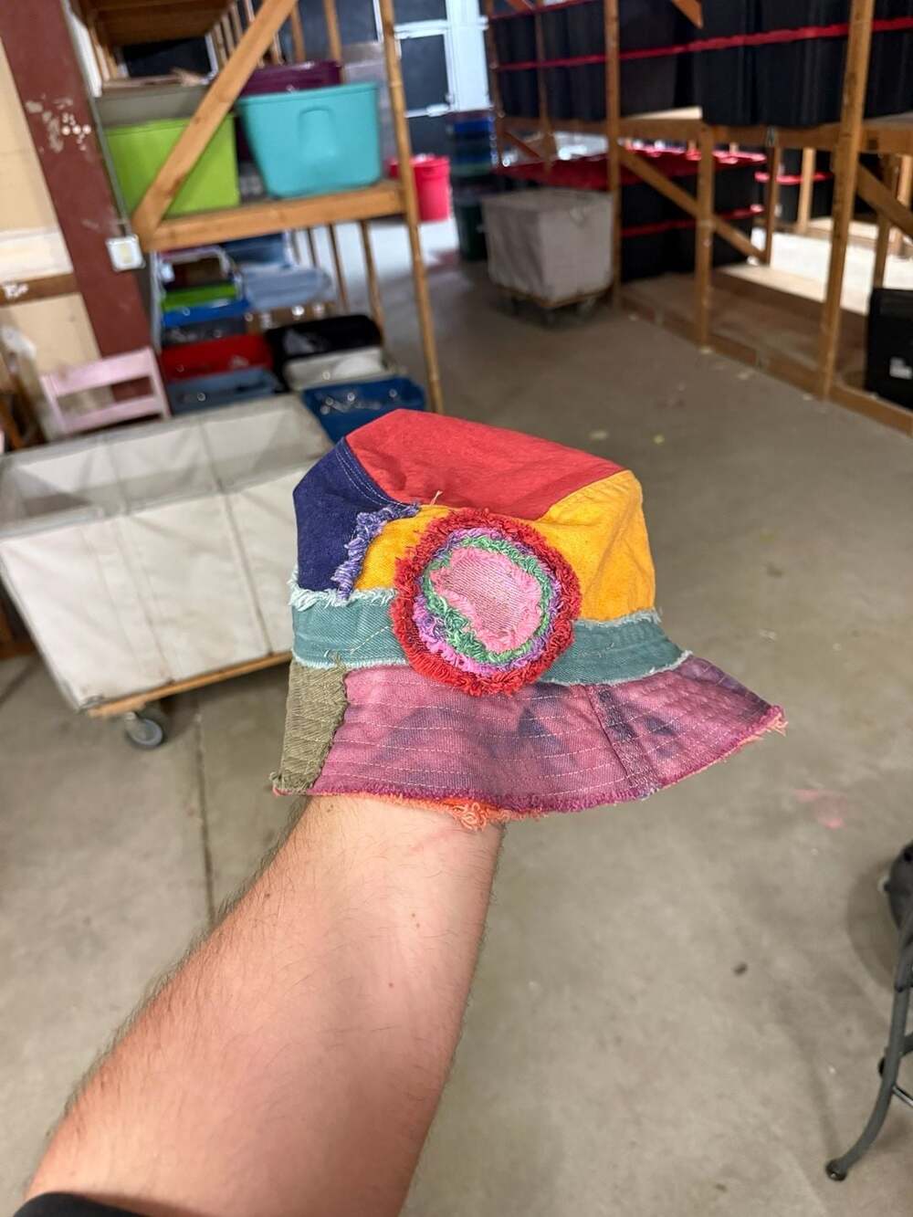 Davidson Studio Multicolor Patchwork Bucket Hat